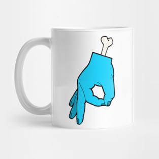 The Circle Game Blue Mug